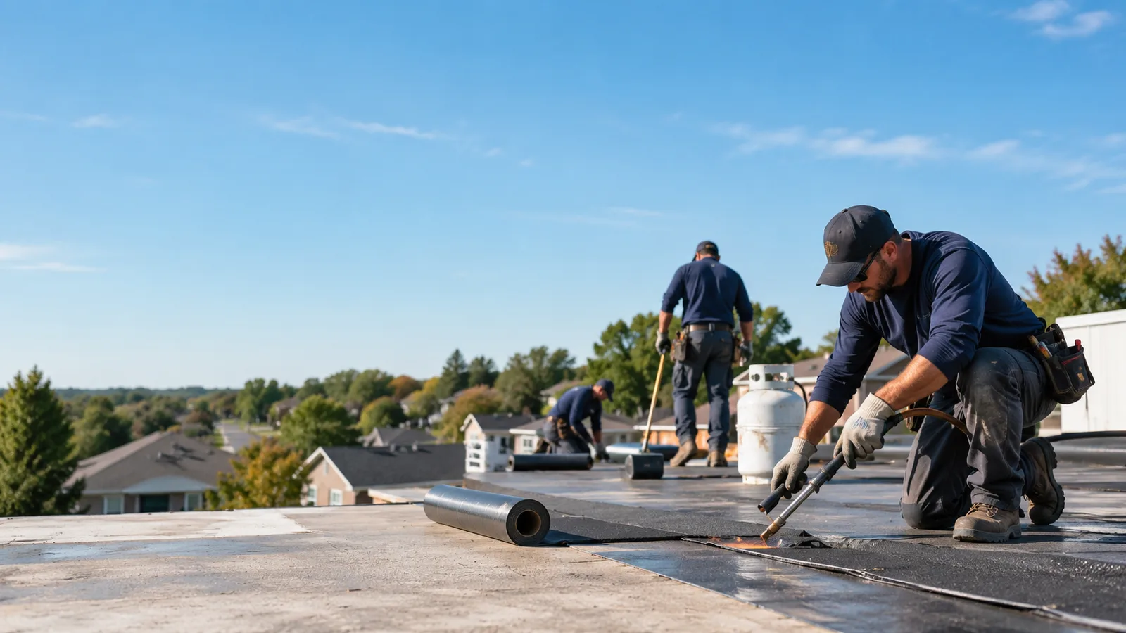 Flat Roof Leak Repair providers in Edwards, MS